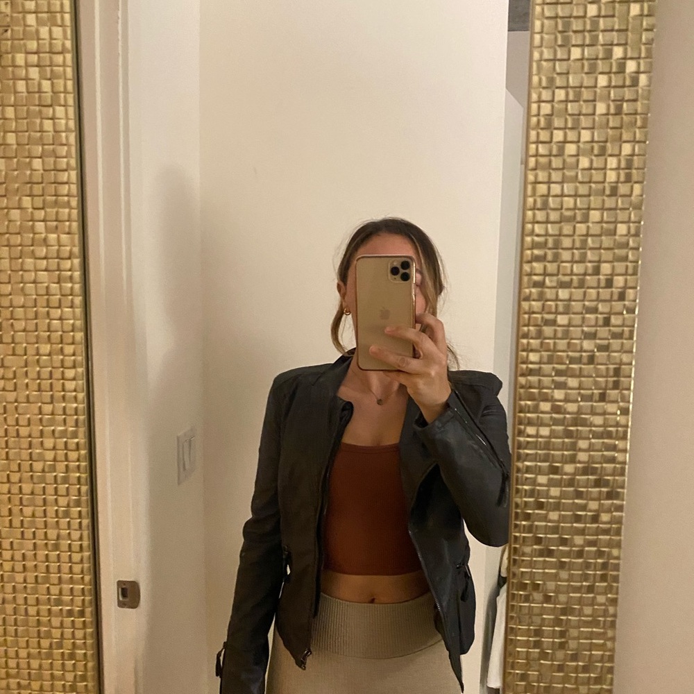 Blank NYC Faux Leather Moto Jacket